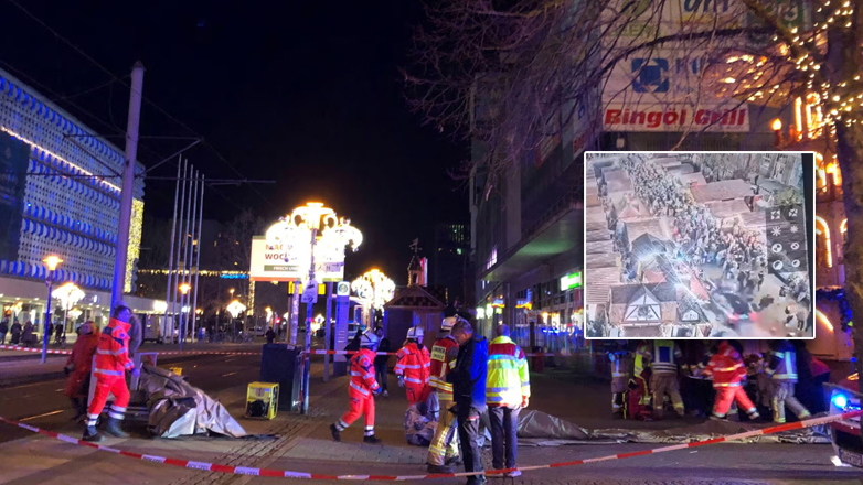 Μακελειό σε χριστουγεννιάτικη αγορά στη Γερμανία