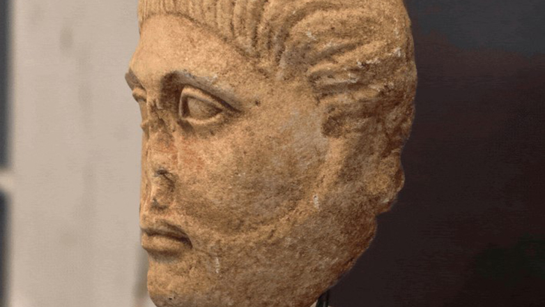 Mαρμάρινη κεφαλή ρωμαϊκών χρόνων στο Αρχαιολογικό Μουσείο Θεσσαλονίκης «αφηγείται» την ιστορία επαναπατρισμού από τη Γερμανία