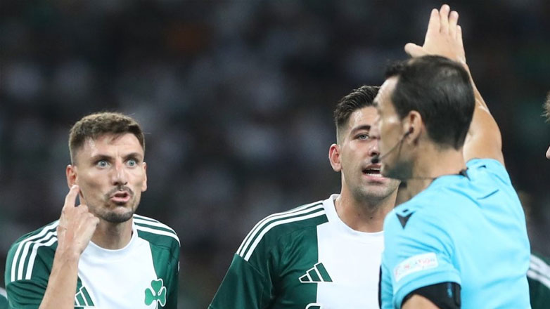 Παναθηναϊκός: Εκτίουν την ποινή της μίας αγωνιστικής κόντρα στον Πανσερραϊκό οι Μπακασέτας και Μλαντένοβιτς