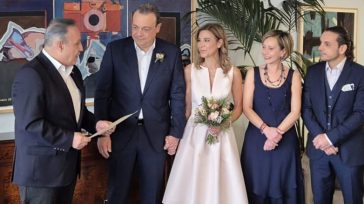 Σωκράτης Φάμελλος: Παντρεύτηκε o πρόεδρος του ΣΥΡΙΖΑ με τη σύντροφό του στη Θεσσαλονίκη