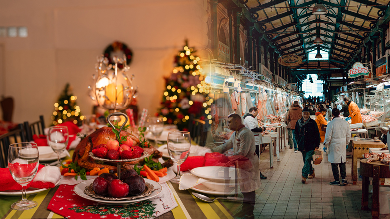 «Καίνε» και φέτος οι τιμές για το χριστουγεννιάτικο τραπέζι