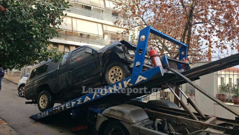 Σοκαριστικό τροχαίο με αστικό λεωφορείο στη Λαμία