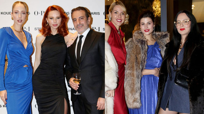 Το Pre-Christmas party του Στέλιου Κουδουνάρη – Τι φόρεσαν οι celebrities που έδωσαν το παρών