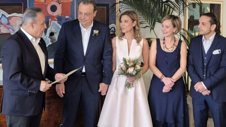 Σωκράτης Φάμελλος: Τα πρώτα λόγια μετά τον γάμο με τη σύντροφό του