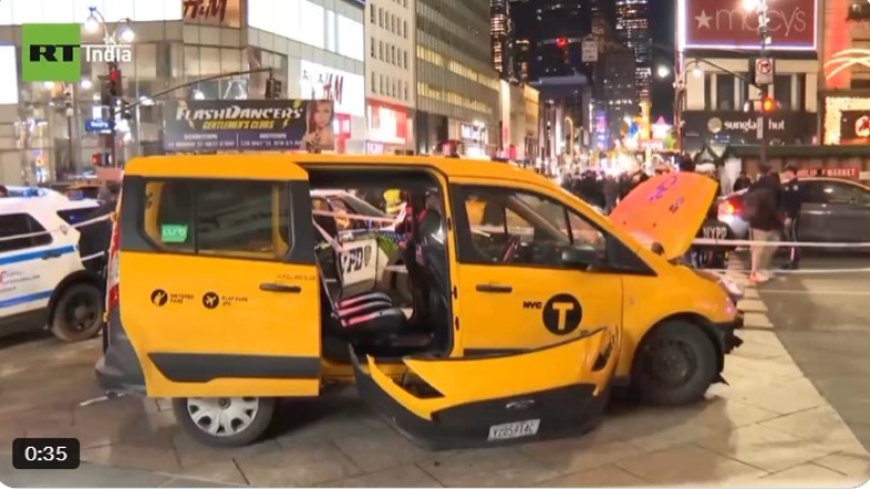 Σοκ στη Νέα Υόρκη: Ταξί χτύπησε ανθρώπους σε πεζοδρόμιο