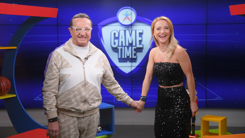 Ο Λευτέρης Πανταζής προκαλεί «Ταραχή» στο ΟΠΑΠ Game Time