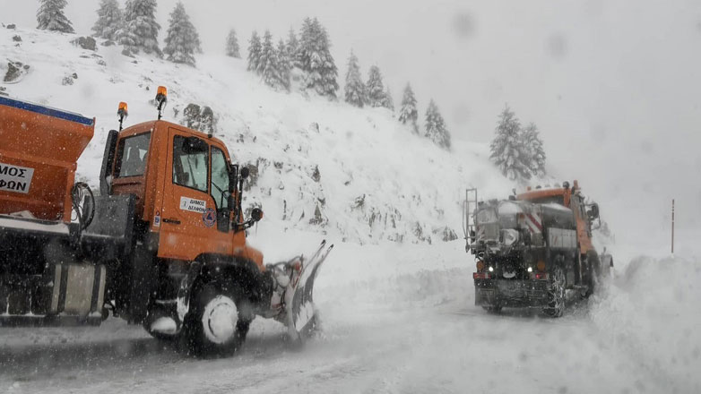 Κακοκαιρία: Η κατάσταση του οδικού δικτύου Στερεάς Ελλάδας