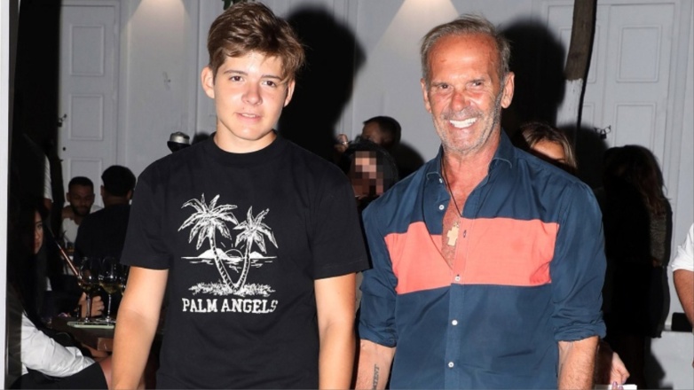 Πέτρος Κωστόπουλος: Οικογενειακές στιγμές χαλάρωσης μαζί με τον γιο του, Μάξιμο Κωστόπουλο