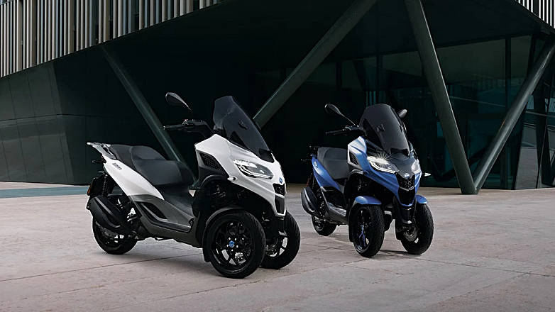 Το νέο Piaggio MP3 υπόσχεται μέγιστη ασφάλεια στην πόλη