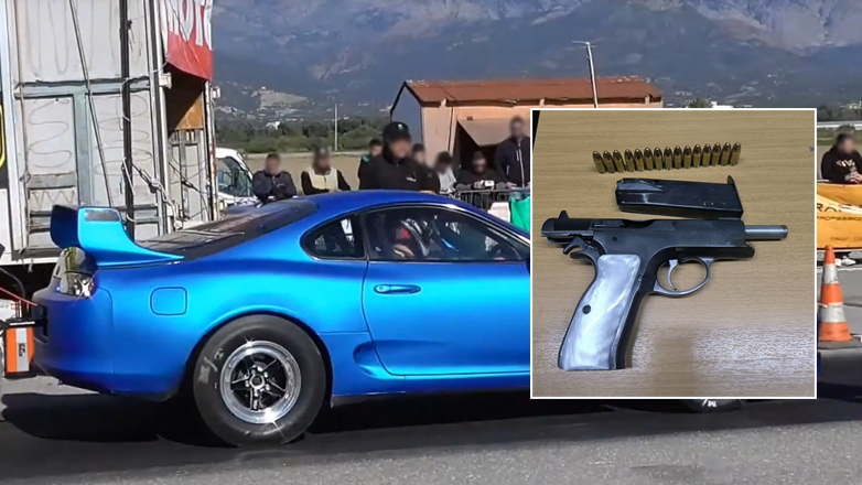 Βύρωνας: Συνελήφθη γνωστός οδηγός αγώνων ταχύτητας με όπλο