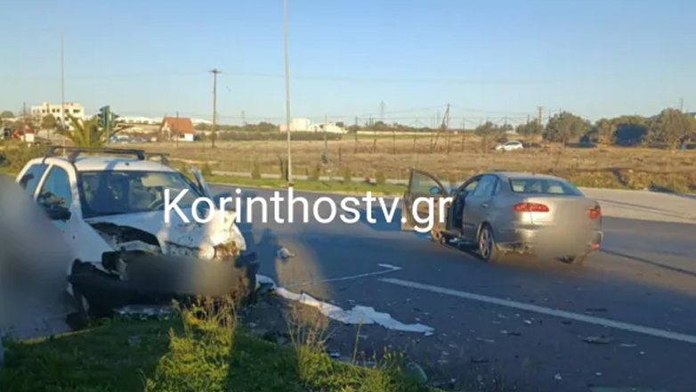 Κόρινθος: Τροχαίο στον Ισθμό