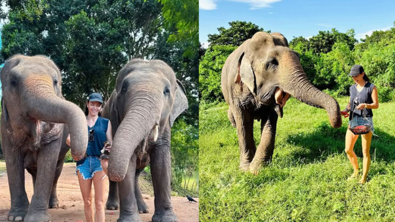 Μαρίνα Βερνίκου: Το ταξίδι στην Ταϊλάνδη και η ξεχωριστή εμπειρία δίπλα στους ελέφαντες
