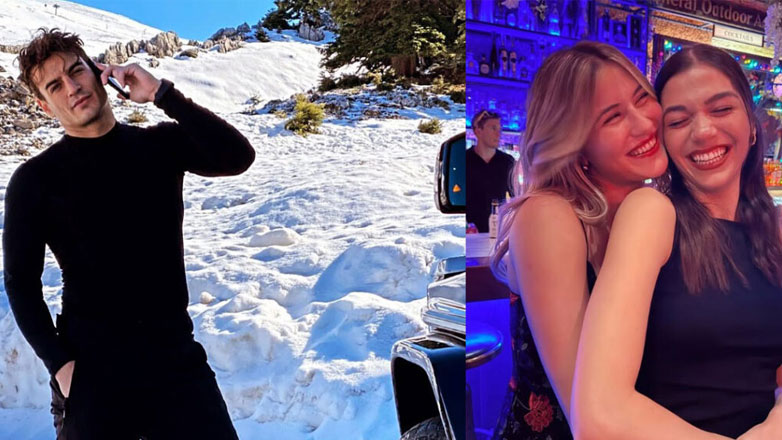 Μελίνα Νικολαΐδη & Δημήτρης Φιντιρίκος: Χριστουγεννιάτικη απόδραση στα χιόνια