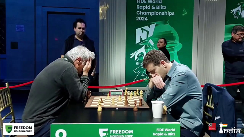 Ουκρανός γκραντ μάστερ στο σκάκι ξέσπασε σε λυγμούς μετά από μια λανθασμένη κίνηση