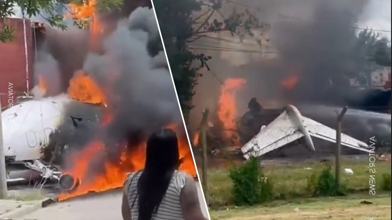 Αργεντινή: Δείτε βίντεο από αεροπορικό δυστύχημα που κόστισε τη ζωή στον πιλότο και τον συγκυβερνήτη