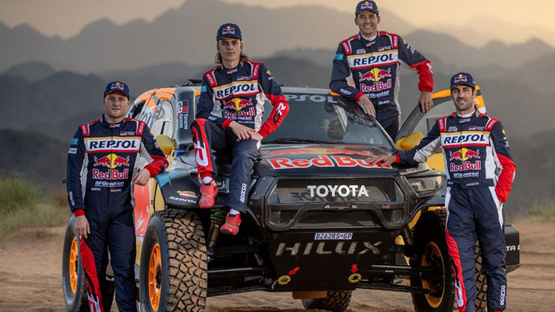 TOYOTA GAZOO Racing: Με έξι εργοστασιακά αυτοκίνητα στο DAKAR 2025