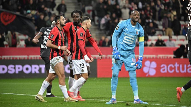 Γαλλία: Στην τέταρτη θέση η Νις, 3-2 τη Ρεν