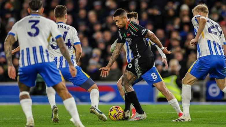 Αγγλία: «Σκόνταψε» στο «Άμεξ» η Άρσεναλ, 1-1 με την Μπράιτον