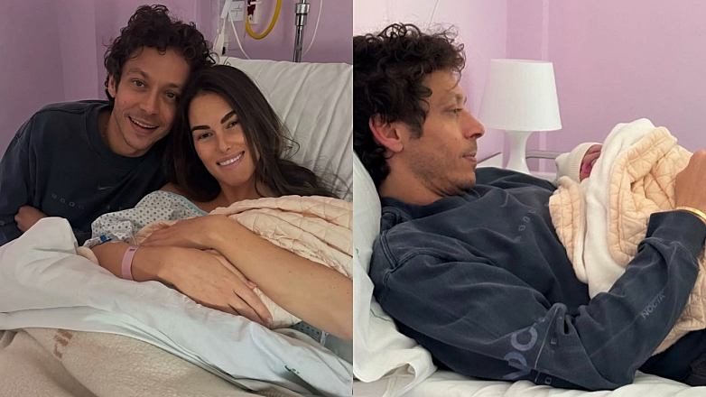 O Valentino Rossi μπαμπάς για δεύτερη φορά!