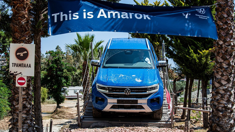 Το Volkswagen Amarok στον Πολυχώρο Attart Off Road Park
