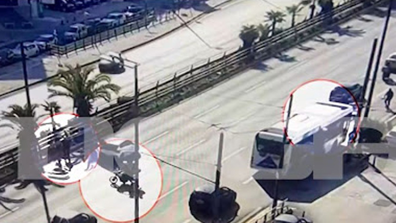 Λεωφόρος Συγγρού: Σύγκρουση οχημάτων μετά τη διακοπή της κυκλοφορίας για τη διάσωση πεζού