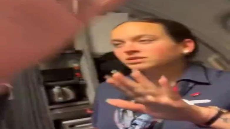 ΗΠΑ: Βίντεο με επιβάτη που επιτέθηκε σε αεροσυνοδό επειδή φορούσε σύμβολο της Παλαιστίνης