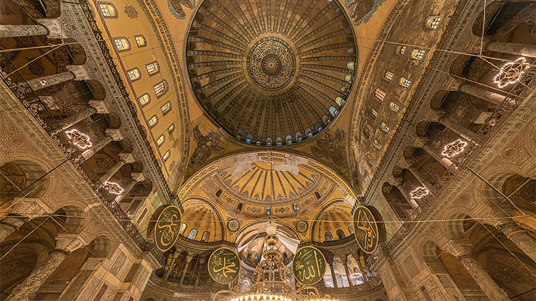 Με υλικά από τη Ρόδο οι τρούλοι της Αγίας Σοφίας στην Κωνσταντινούπολη