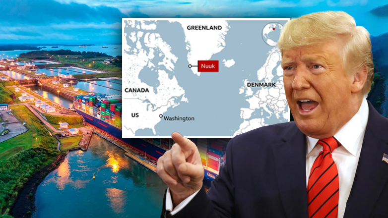 Τραμπ: «Δεν αποκλείω στρατιωτική δράση κατά της Γροιλανδίας και του Παναμά»