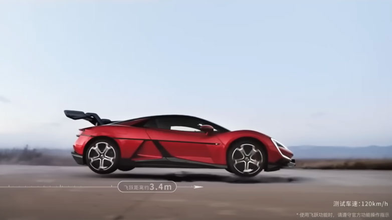 Το τερμάτισαν: Δείτε το U9 της BYD να πηδά πάνω από  λακκούβες, κινούμενο με 120χλμ./ώρα (Βίντεο)