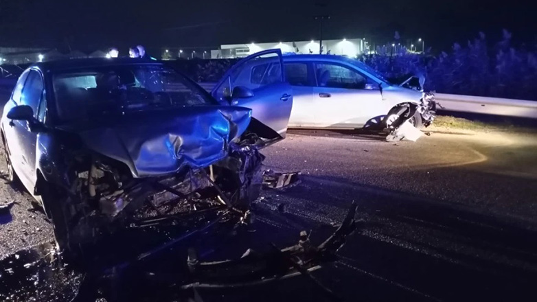 Τροχαίο με δύο τραυματίες στο Αγρίνιο