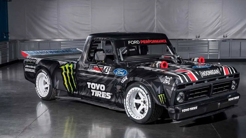 Πωλητήριο στο Hoonitruck του Ken Block – Πρόκειται για «καρότσα» πύραυλο… 914 ίππων (Βίντεο)