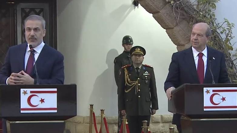 Κύπρος: Επιμένει σε λύση δύο κρατών ο Φιντάν από τα κατεχόμενα