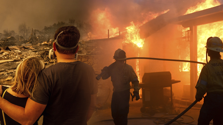 Κόλαση φωτιάς στο Λος Άντζελες – Τουλάχιστον πέντε νεκροί