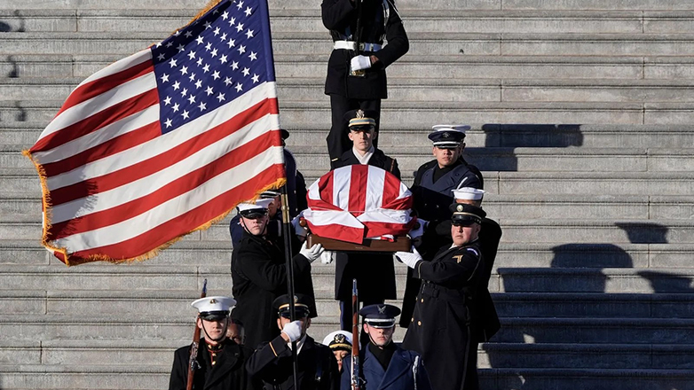 Σε εξέλιξη η κηδεία του Τζίμι Κάρτερ στην Ουάσινγκτον