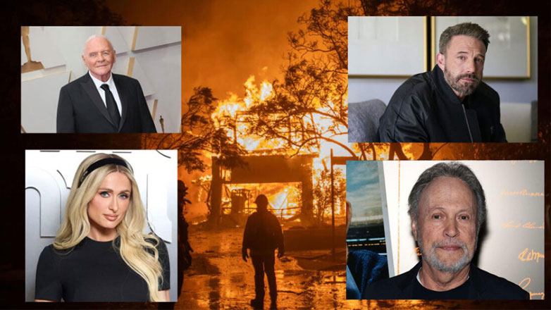 Λος Άντζελες: Οι διάσημοι που έχασαν τις επαύλεις τους από την καταστροφική πυρκαγιά – Paris Hilton, Anthony Hopkins και άλλοι