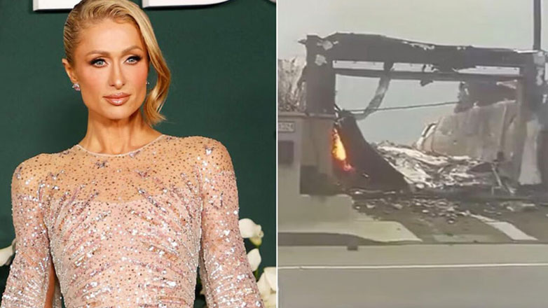 Συντετριμμένη η Paris Hilton – Ανέβασε βίντεο και μας δείχνει το σπίτι της που κάηκε ολοσχερώς στο Μαλιμπού