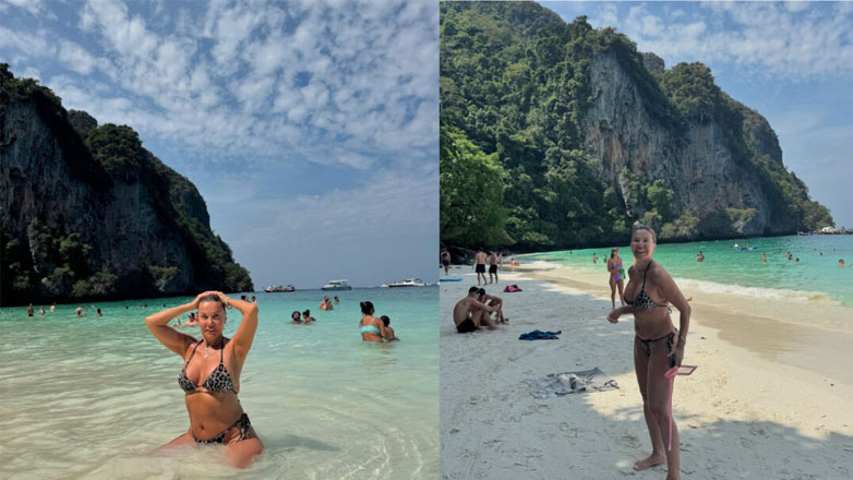 Χριστίνα Παππά: Πόζαρε με μπικίνι στα νησιά Phi Phi – Οι διακοπές της στην Ταϊλάνδη