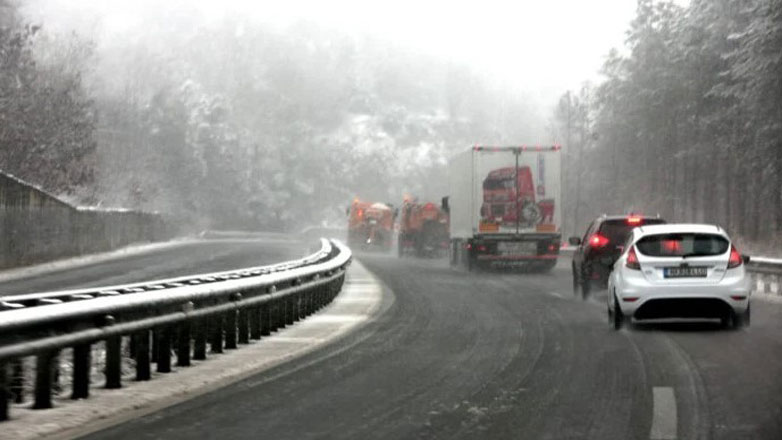 Προβλήματα σε τμήματα του οδικού δικτύου της Μακεδονίας και Θράκης λόγω των καιρικών συνθηκών