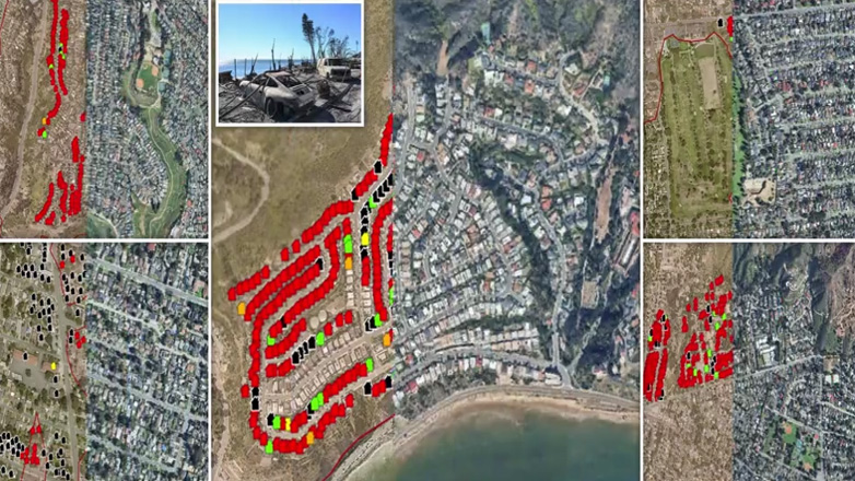 Λος Άντζελες: Πριν και μετά τις καταστροφικές πυρκαγιές