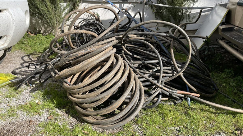 Συλλήψεις για απόπειρα κλοπής μεταλλικών αντικειμένων και χαλκού