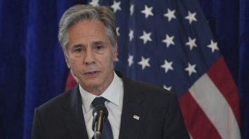 Οργή κατά του ΥΠΕΞ των ΗΠΑ Μπλίνκεν στην τελευταία του συνέντευξη Τύπου