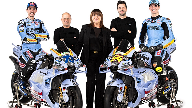 H Gresini Racing MotoGP με αποχρώσεις “quicksilver” για το 2025