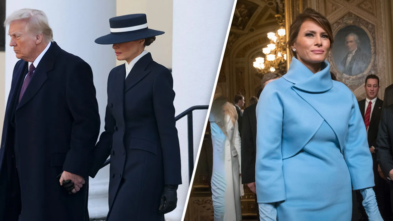 Η Μελάνια επιστρέφει με στυλ στον Λευκό Οίκο