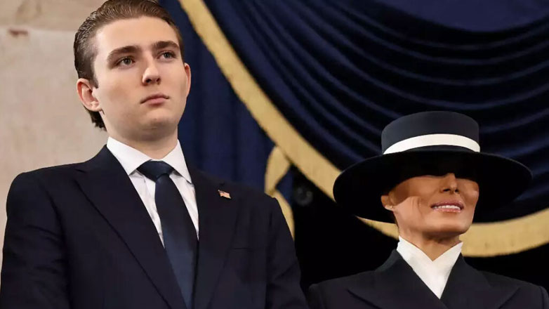 Donald Trump: Έκλεψε την παράσταση ο 18χρονος γιος του, Barron Trump στην ορκωμοσία