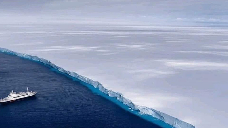 Το μεγαλύτερο παγόβουνο της Γης θα συγκρουστεί με νησί
