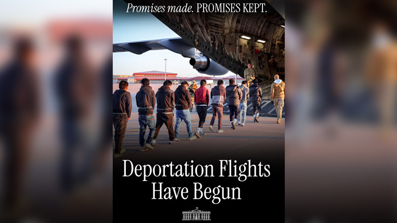 Λευκός Οίκος: Ξεκίνησαν οι απελάσεις μεταναστών – «Υποσχέσεις έγιναν, υποσχέσεις τηρήθηκαν»