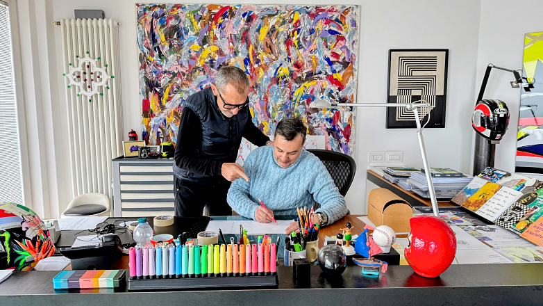 Σχεδιάζουμε με τον Aldo Drudi στο Riccione