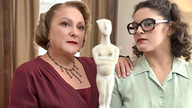 «Η Μαρία που έγινε Κάλλας»: Ύποπτη για κλοπή κυκλαδικού ειδωλίου η Μαρία