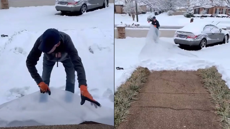 Πώς να καθαρίσετε το χιόνι από την αυλή σας εύκολα και γρήγορα