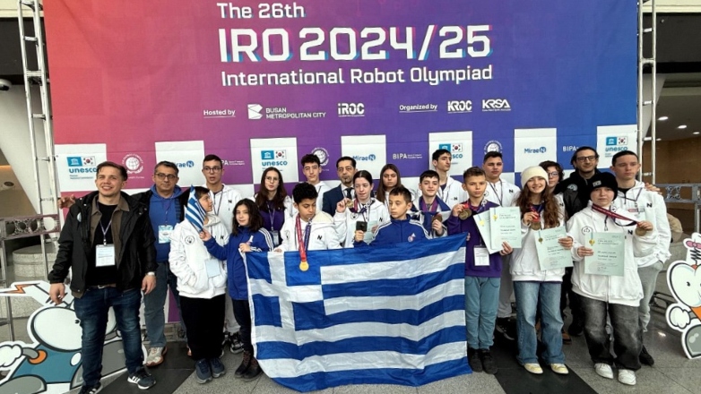 Με 8 Μετάλλια η Εθνική Ομάδα Ρομποτικής στην Παγκόσμια Ολυμπιάδα